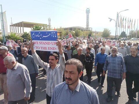 تصاویر/راهپیمایی «بشارت نصر» در حمایت از ملت مقاوم و قهرمان فلسطین درکاشان