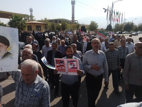 تصاویر/راهپیمایی «بشارت نصر» در حمایت از ملت مقاوم و قهرمان فلسطین درکاشان