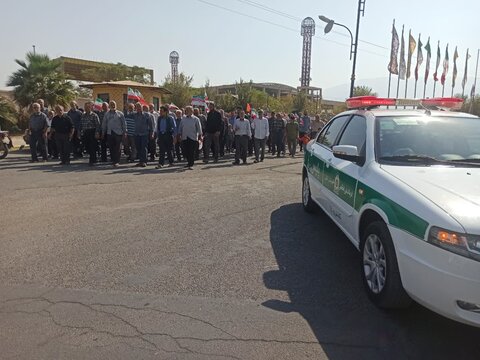 تصاویر/راهپیمایی «بشارت نصر» در حمایت از ملت مقاوم و قهرمان فلسطین درکاشان