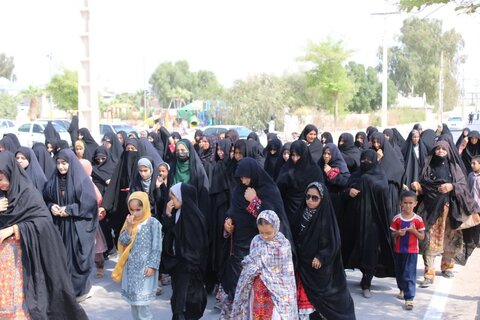 راهپیمایی  بشارت نصر در شهرستان دلگان برگزار شد