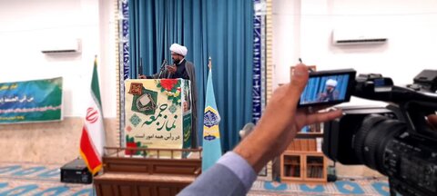 آیین عبادی سیاسی نماز جمعه شهرستان نیمروز