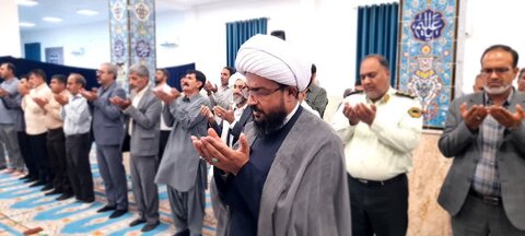 آیین عبادی سیاسی نماز جمعه شهرستان نیمروز
