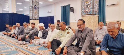 آیین عبادی سیاسی نماز جمعه شهرستان نیمروز