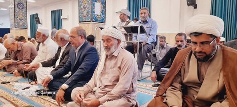 آیین عبادی سیاسی نماز جمعه شهرستان نیمروز