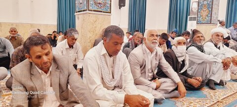 آیین عبادی سیاسی نماز جمعه شهرستان نیمروز