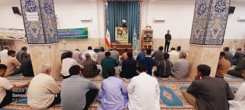 آیین عبادی سیاسی نماز جمعه شهرستان نیمروز