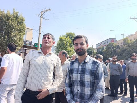 تصاویر اقامه نماز جمعه کوهدشت