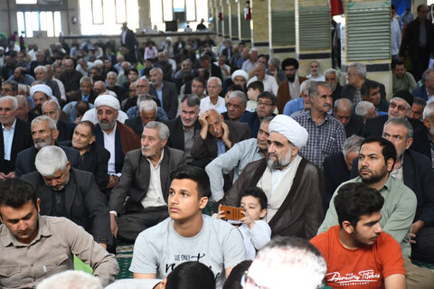 تصاویر/ اقامه نماز جمعه شهرستان خوی