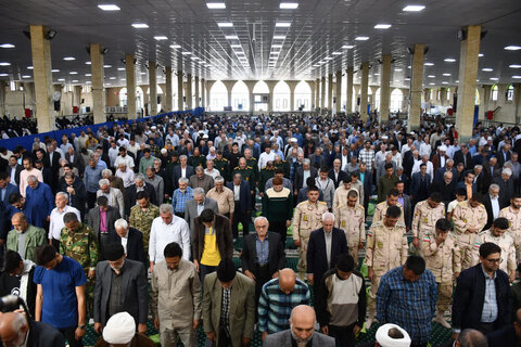 تصاویر/ اقامه نماز جمعه شهرستان خوی