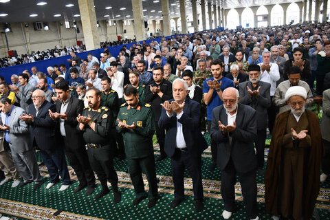 تصاویر/ اقامه نماز جمعه شهرستان خوی