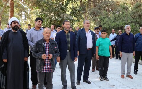 راهپیمایی بشارت نصر در نظرآباد