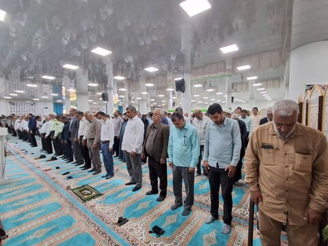 نماز جمعه جم به روایت تصویر