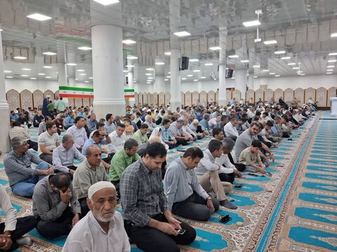 نماز جمعه جم به روایت تصویر