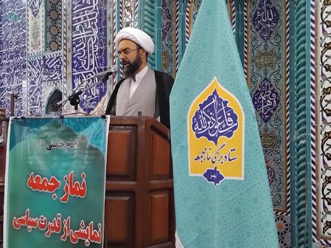 تصاویر/ نماز عبادی سیاسی جمعه آذرشهر