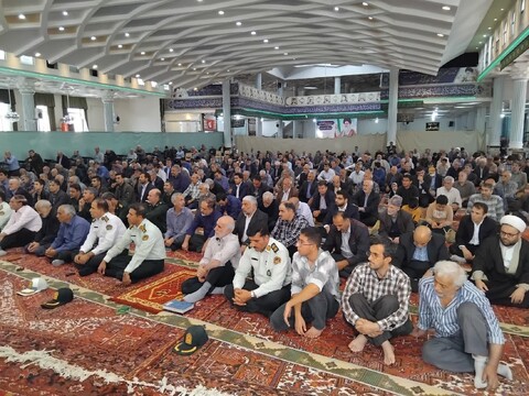 تصاویر/ نماز عبادی سیاسی جمعه آذرشهر