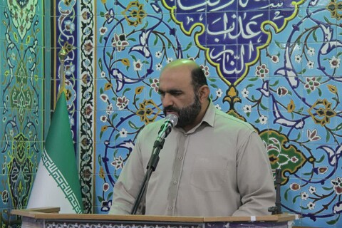 نماز جمعه چغادک به روایت تصویر