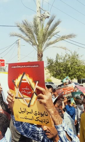 تصاویر/ اقامه نماز جمعه و راهپیمایی بشارت نصر شهر منوجان