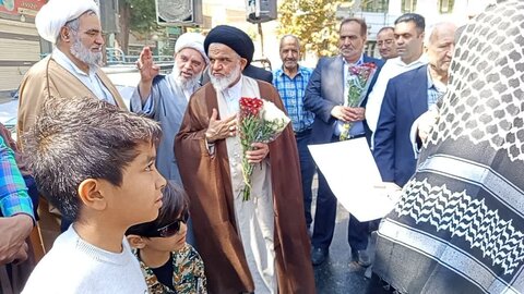 تصاویر/ استقبال باشکوه از امام جمعه جدید نطنز
