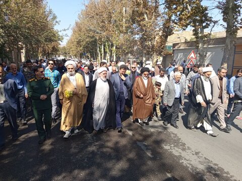 تصاویر/ استقبال باشکوه از امام جمعه جدید نطنز