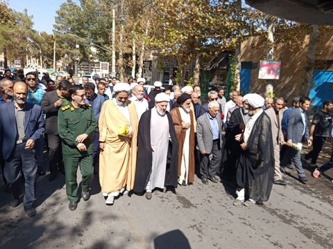 تصاویر/ استقبال باشکوه از امام جمعه جدید نطنز