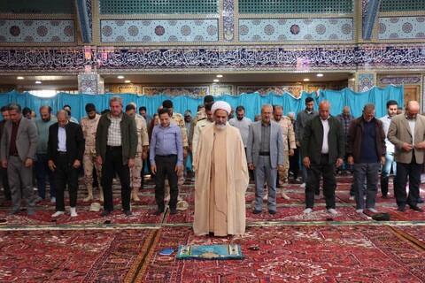 تصاویر/ نماز عبادی سیاسی جمعه جلفا