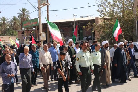 تصاویر/ راهپیمایی بشارت نصر شهر اندوهجرد