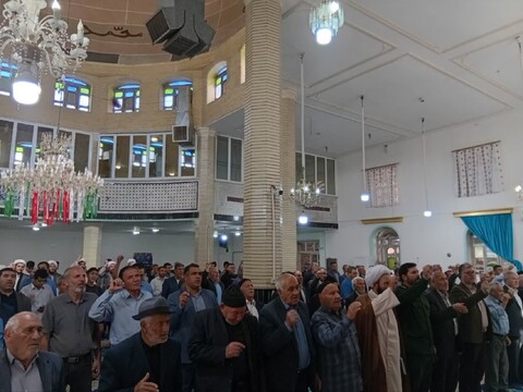 تصاویر/ نماز عبادی سیاسی جمعه لیلان