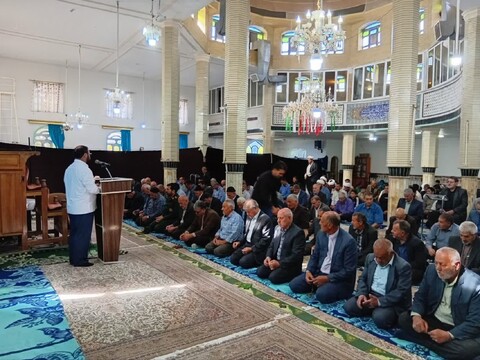 تصاویر/ نماز عبادی سیاسی جمعه لیلان