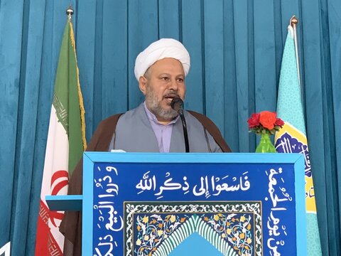 تصاویر/ اقامه نماز جمعه و راهپیمایی بشارت نصر شهر اختیارآباد