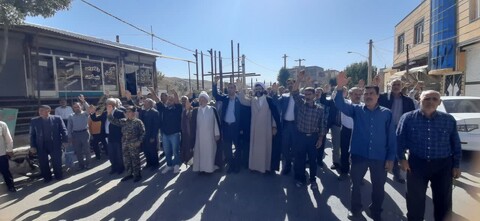 تصاویر/ راهپیمایی «بشارت نصر» در حمایت از ملت مقاوم و قهرمان فلسطین در دندی