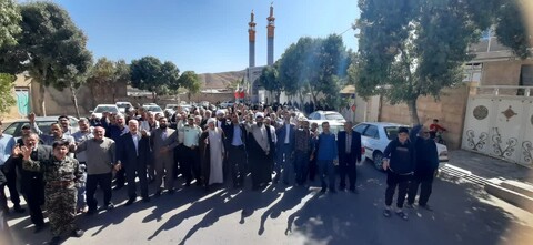 تصاویر/ راهپیمایی «بشارت نصر» در حمایت از ملت مقاوم و قهرمان فلسطین در دندی