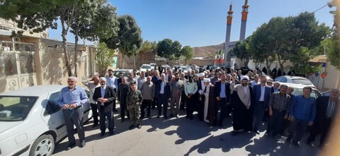 تصاویر/ راهپیمایی «بشارت نصر» در حمایت از ملت مقاوم و قهرمان فلسطین در دندی