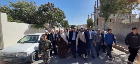 تصاویر/ راهپیمایی «بشارت نصر» در حمایت از ملت مقاوم و قهرمان فلسطین در دندی