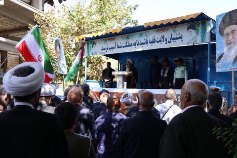 تصاویر/ راهپیمایی «بشارت نصر» در حمایت از ملت مقاوم و قهرمان فلسطین در مرند