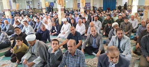 تصاویر اقامه نماز جمعه الیگودرز