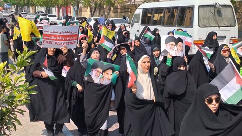 تصاویر/ راهپیمایی جمعه نصر در بوشهر