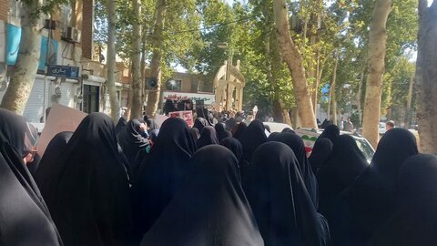 تصاویر/راهپیمایی «بشارت نصر» در حمایت از ملت مقاوم و قهرمان فلسطین