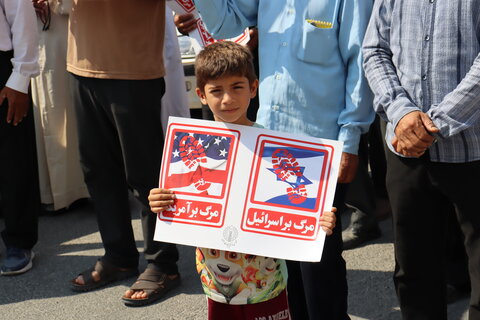 تصاویر/ راهپیمایی بشارت نصر در بندر دیّر