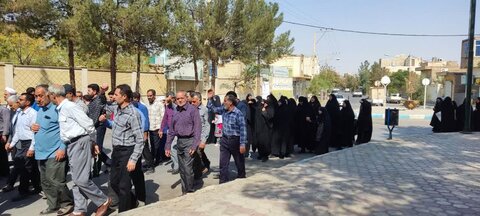 تصاویر/ نماز عبادی سیاسی جمعه بادرود و راهپیمایی جمعه بشارت نصر