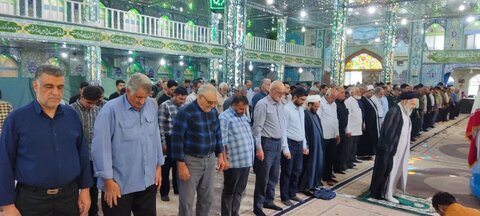 تصاویر/ نماز عبادی سیاسی جمعه بادرود و راهپیمایی جمعه بشارت نصر