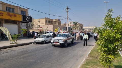 تصاویر/ راهپیمایی بشارت نصر در گناوه