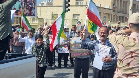 تصاویر/ راهپیمایی بشارت نصر در گناوه