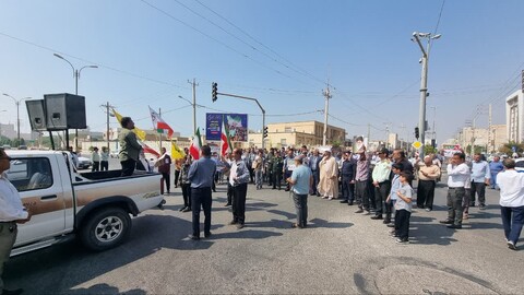 تصاویر/ راهپیمایی بشارت نصر در گناوه
