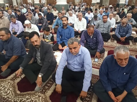 نماز جمعه برازجان به روایت تصویر