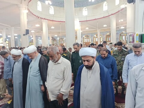 نماز جمعه برازجان به روایت تصویر