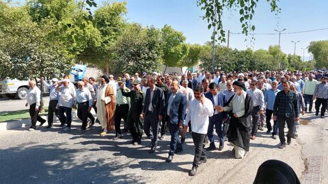 تصاویر/ راهپیمائی جمعه بشارت فتح در جم