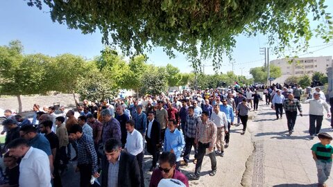 تصاویر/ راهپیمائی جمعه بشارت فتح در جم