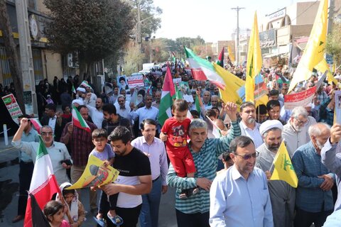 تصاویر/ راهپیمایی بشارت نصر در اردکان