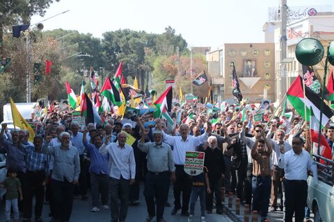 تصاویر/ راهپیمایی بشارت نصر در اردکان
