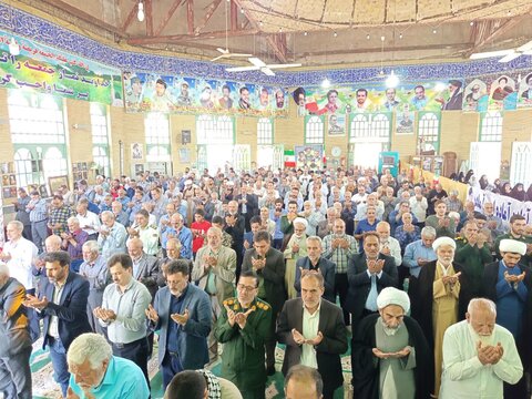 تصاویر/ نماز عبادی سیاسی جمعه نطنز